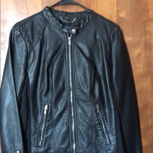 Express leather jacket
